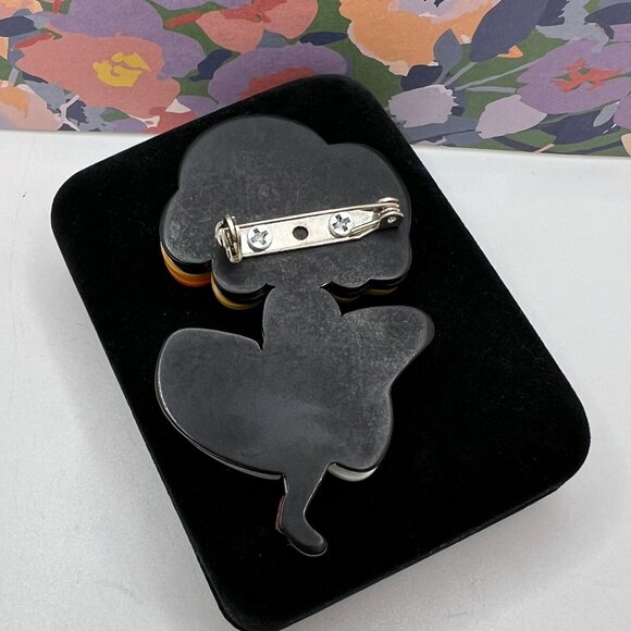 Marilyn Monroe Art Deco Acrylic Brooch - Picture 5 of 5